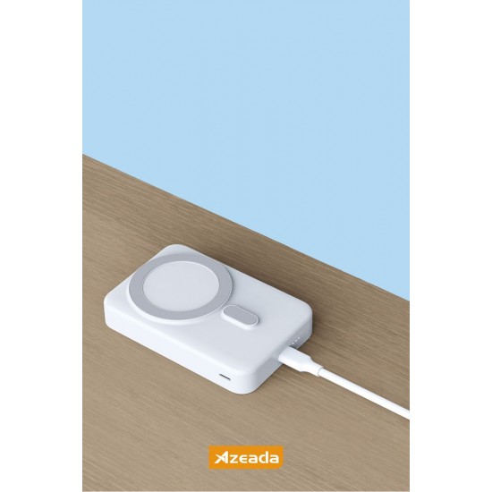 Azeada PD-V12 10000mAh Magsafe Powerbank (Beyaz) Azeada PD-V12 10000mAh Magsafe Powerbank (Beyaz)