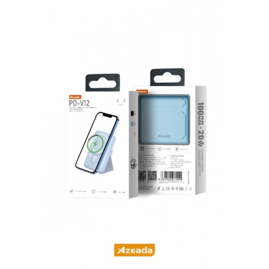 Azeada PD-V12 10000mAh Magsafe Powerbank (Siyah) Azeada PD-V12 10000mAh Magsafe Powerbank (Siyah)