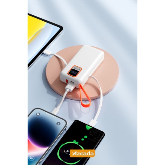 Azeada AZ-P03 22,5W 10000mAh Powerbank (Beyaz) Azeada AZ-P03 22,5W 10000mAh Powerbank (Beyaz)