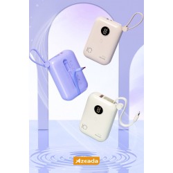 Azeada AZ-P14 22,5W 10000mAh Powerbank (Fildişi)