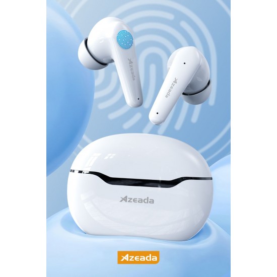 Azeada AZ-BT06 TWS Bluetooth Kulaklık (Beyaz)
