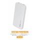 Azeada PD-P107 5V-2A 10000mAh Powerbank (Beyaz) Azeada PD-P107 5V-2A 10000mAh Powerbank (Beyaz)