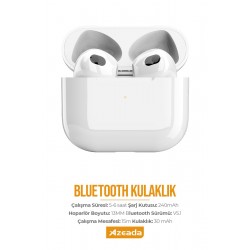 Azeada PD-BT111 4.Nesil TWS Bluetooth Kulaklık
