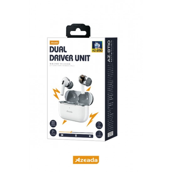 Azeada AZ-BT10 TWS Bluetooth Kulaklık (Beyaz)