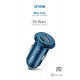 Simex M-30 Blue Line USB/PD Başlıklı 60W Metal Araç Şarj Aleti (Mavi) Simex M-30 Blue Line USB/PD Başlıklı 60W Metal Araç Şarj Aleti (Mavi)