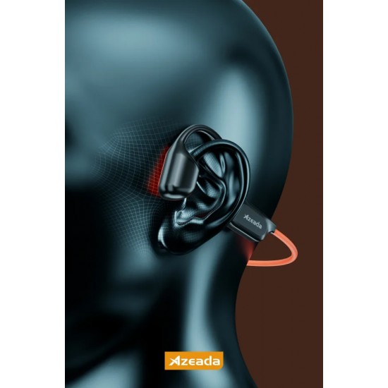 Azeada AZ-BN03 Fonlyn Boyun Askılı Bluetooth 5.3 Kablosuz Sporcu Kulaklığı - IP6 Suya Dayanıklı