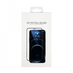 İnfinix Note 30 Uyumlu 5D Glass Temperli Cam Ekran Koruyucu (Siyah)