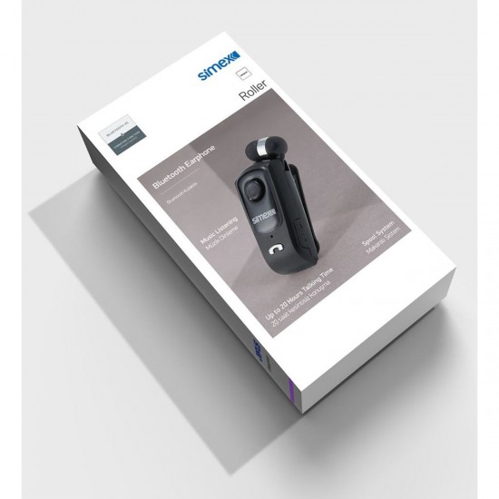 Simex SBK-04 Roller Makaralı Bluetooth Kulaklik