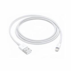 Apple MD818ZM/A Plastik 100 Cm Lightning Şarj ve Data Kablosu (Beyaz)