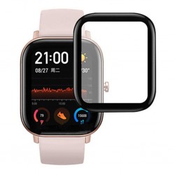 Amazfit GTS 3D 3D PMMA Cam Ekran Koruyucu (Siyah)