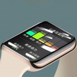 Oppo Watch 41MM 3D PMMA Cam Ekran Koruyucu (Siyah)