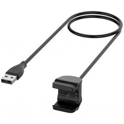 Mi Band 5 Klipsli Usb Şarj Kablosu 30CM (Siyah)