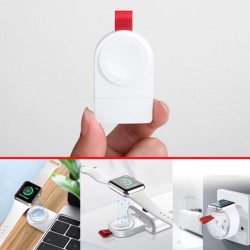 Apple İWatch 1-2-3-4-5-6-7-8 SE Magnetic Şarj Cihazı (Beyaz)