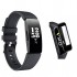 Fitbit Inspire HR 3D PC+PMMA Ekran Koruyucu (Siyah)