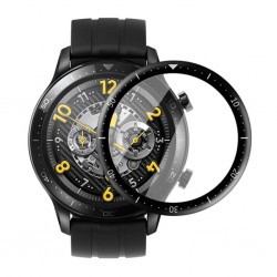 Realme Watch S Pro 3D PC+PMMA Ekran Koruyucu (Siyah)