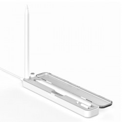 Apple Pencil İçin Taşınabilir Şarjlı Kalem Kutusu (Beyaz)