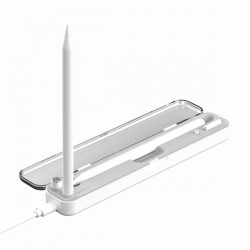 Apple Pencil İçin Taşınabilir Şarjlı Kalem Kutusu (Beyaz)