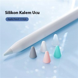 Dux Ducis Apple Pencil İçin Renkli Kalem Ucu 10x (Çok Renkli)