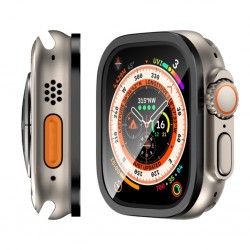 Apple Watch Ultra 49MM Ekran Koruyucu (Siyah)
