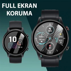 Huawei Watch GT4 41mm PMMA Cam Ekran Koruyucu (Siyah)