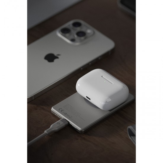 Energea AluPac Mini 5K 5.000 mAh 20W Type-C ve 15W Kablosuz Şarj Çıkışlı PD Hızlı Şarj Magsafe Powerbank (Gold)