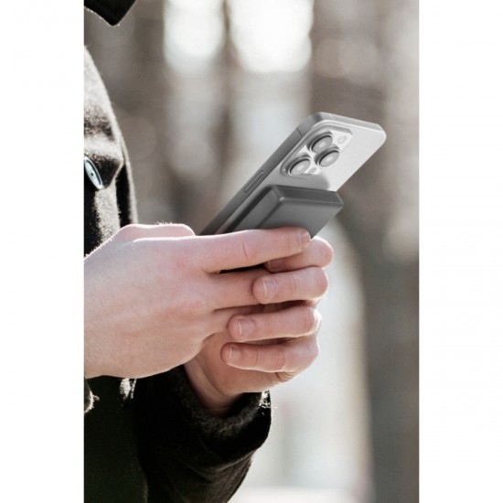 Energea AluPac 10K 10.000 mAh 20W Type-C 15W Kablosuz Şarj Çıkışlı PD Hızlı Şarj Magsafe Powerbank (Gold)