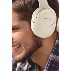 Konfulon BHS17 Bluetooth 6.0 Kulak Üstü Kablosuz Kulaklık (Bej)