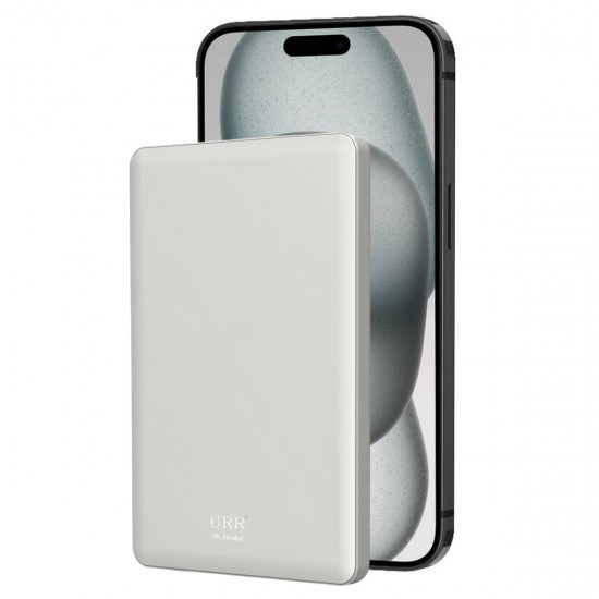 URR 5.000 mAh PD 20W UltraSlim Manyetik MagSafe Powerbank (Gri)