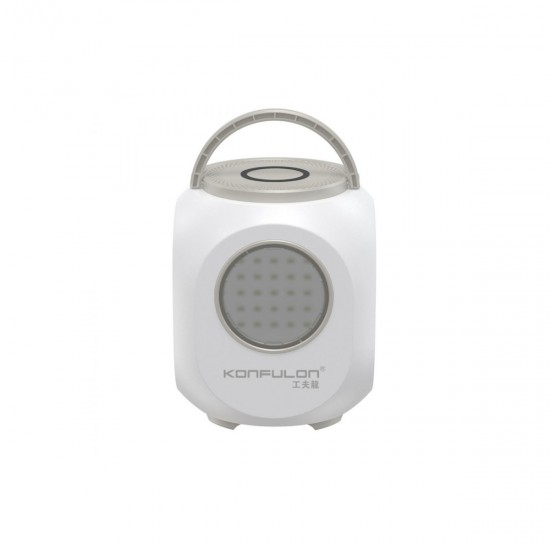 Konfulon CN-01 45.000 mAh Taşınabilir Güç Kaynağı - 220V Prizli Kamp Şarjı ve LED Fenerli (Beyaz)