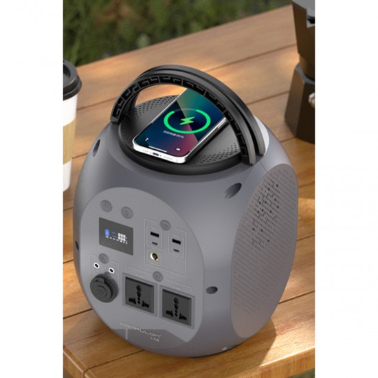 Konfulon CN09 1000W 270.000 mAh Taşınabilir Güç Kaynağı & Enerji İstasyonu (Gri)