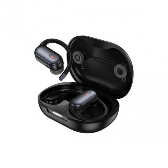 Hoco EA7 Suerte Bluetooth 5.4 ANC + ENC Özellikli OWS Kablosuz Kulaklık (Siyah)