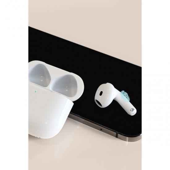 Earldom 6. Nesil Pro Bluetooth 5.4 Kablosuz Airpods Kulaklık (Beyaz)