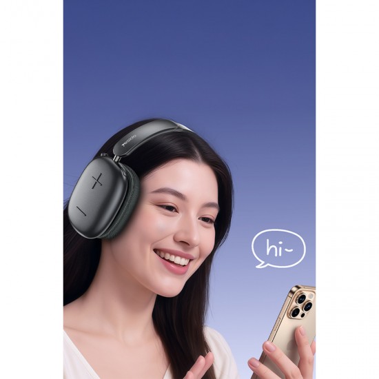 Yesido EP10 Bluetooth 5.4 HiFi Ses Destekli Kablosuz Kulak Üstü Kulaklık (Siyah)