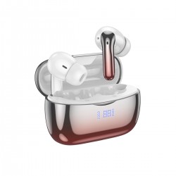 Hoco EQ16 Bluetooth 5.3 ANC + ENC Aktif Gürültü Engelleyici TWS Kulaklık (Kırmızı)