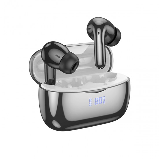 Hoco EQ16 Bluetooth 5.3 ANC + ENC Aktif Gürültü Engelleyici TWS Kulaklık (Siyah)