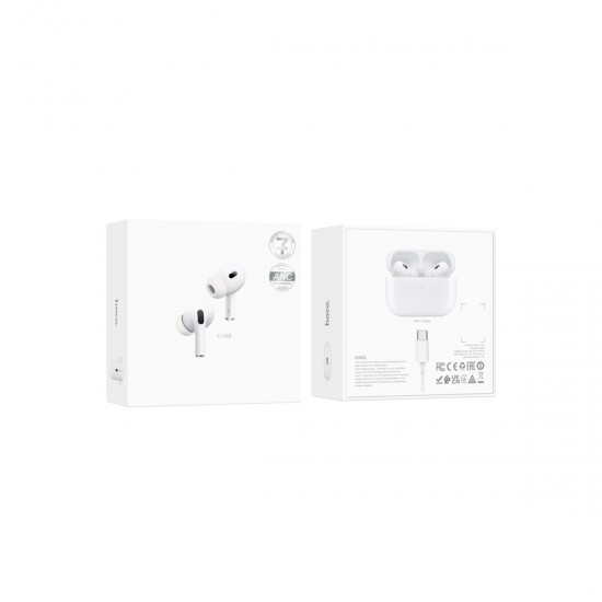 Hoco EW63 Bluetooth 5.3 ANC Aktif Gürültü Engelleyici TWS Kulaklık (Beyaz)