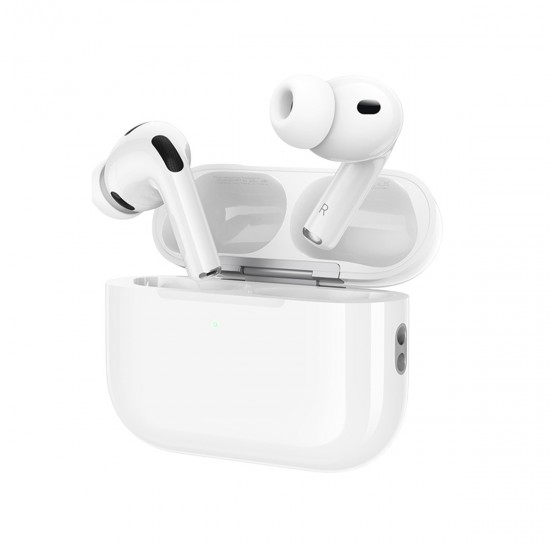 Hoco EW97 Bluetooth 6.0 ANC Aktif Gürültü Engelleyici Transparan Mod TWS Kulaklık (Beyaz)