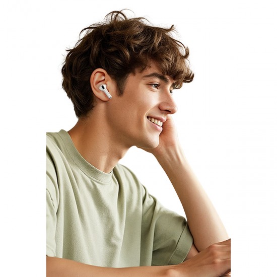 Hoco EW97 Bluetooth 6.0 ANC Aktif Gürültü Engelleyici Transparan Mod TWS Kulaklık (Beyaz)