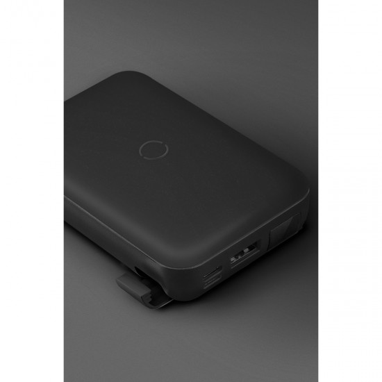 Uniq Hydeair 10.000mAh 18W PD Dijital Ekranlı Standlı Kablosuz Powerbank