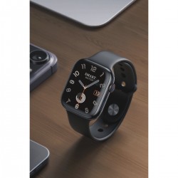 Yesido IO39 S10 2.01inç HD Dokunmatik Ekran BT Arama Destekli Wireless Şarjlı Akıllı Saat (Siyah)