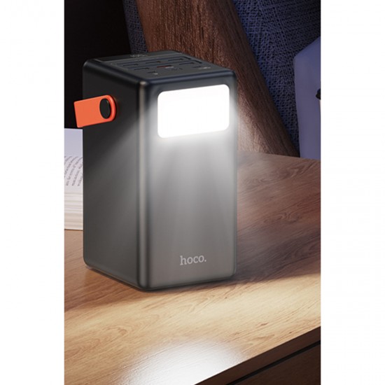 Hoco J142 Surpass 100.000 mAh 22.5W PD 20W 7 Portlu Enerji İstasyonu (Siyah)