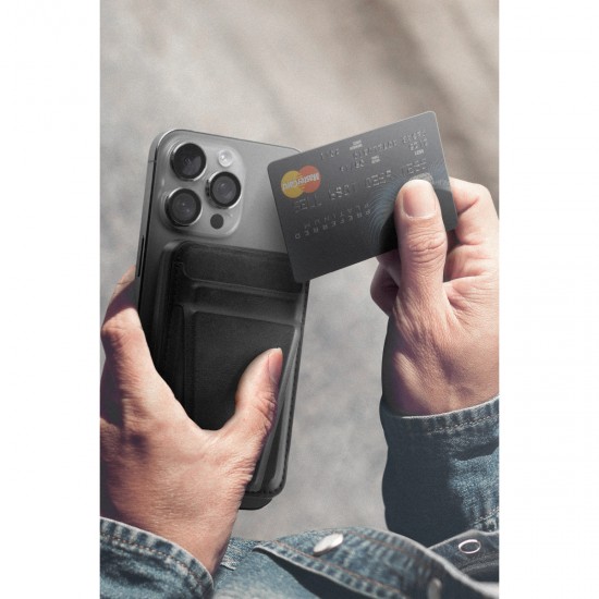 Energea Magwallet Card 10.000 Mah 20W Type-C ve 15W Kablosuz Magsafe Kartlıklı Pd Şarj Magsafe Powerbank