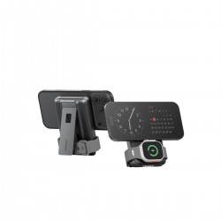 Energea MagPac Pro 35s 10.000 mAh 35W Type-C Dahili Kablolu 15W Qi2 Telefon Saat Magsafe Powerbank (Siyah)