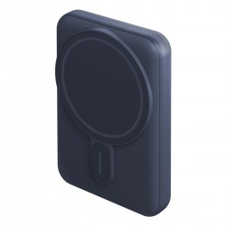 Energea MagPac Mini 10.000 mAh 20W Type-C 15W Kablosuz Şarj Destekli Stant Özellikli Magsafe Powerbank (Lacivert)