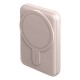 Energea MagPac Mini 10.000 mAh 20W Type-C 15W Kablosuz Şarj Destekli Stant Özellikli Magsafe Powerbank (Pembe)