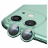 iPhone 12 / iPhone 12 Mini /iPhone 11 Uyumlu Alüminyum Seri Kamera Lens Koruyucu (Yeşil)