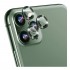 iPhone 12 Pro / 11 Pro / 11 Pro Max Uyumlu Alüminyum Seri Kamera Lens Koruyucu (Yeşil)