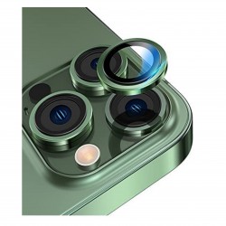 iPhone 13 Pro / 13 Pro Max Uyumlu Alüminyum Seri Kamera Lens Koruyucu (Yeşil)