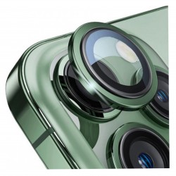 iPhone 13 Pro / 13 Pro Max Uyumlu Safir Seri Kamera Lens Koruyucu (Yeşil)