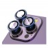 iPhone 15 Pro / 15 Pro Max Uyumlu Safir Seri Kamera Lens Koruyucu (Mavi)